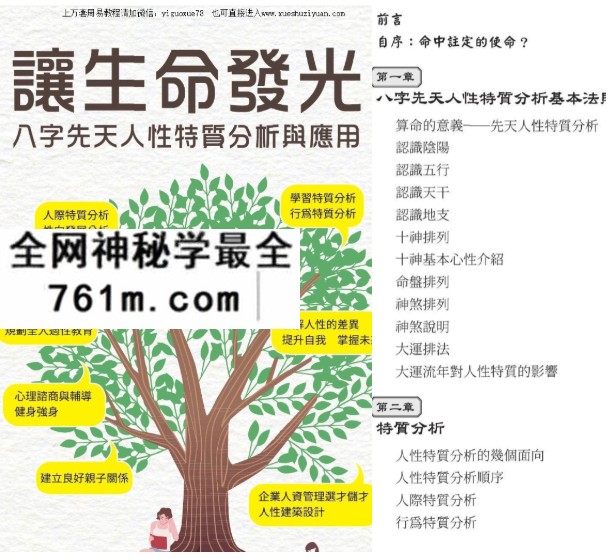 林澄松《让生命发光 八字先天特质分析》283页
