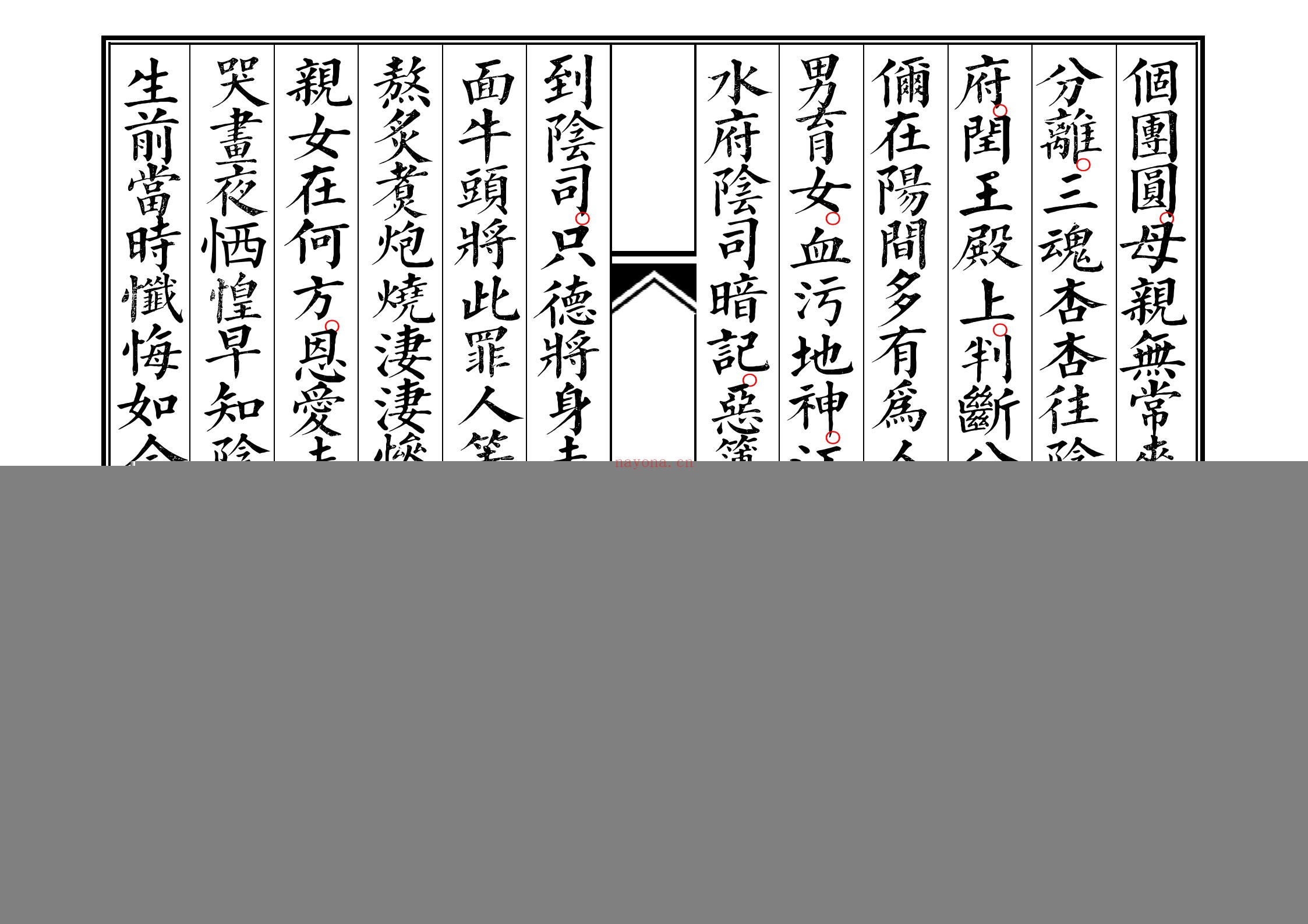 佛教六狱经