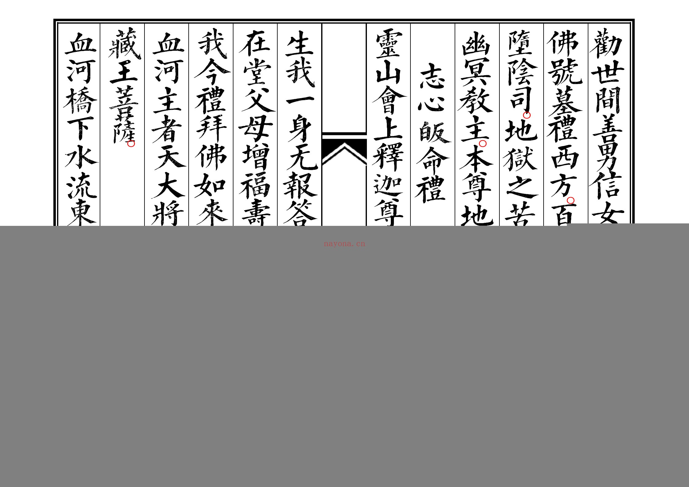 佛教六狱经