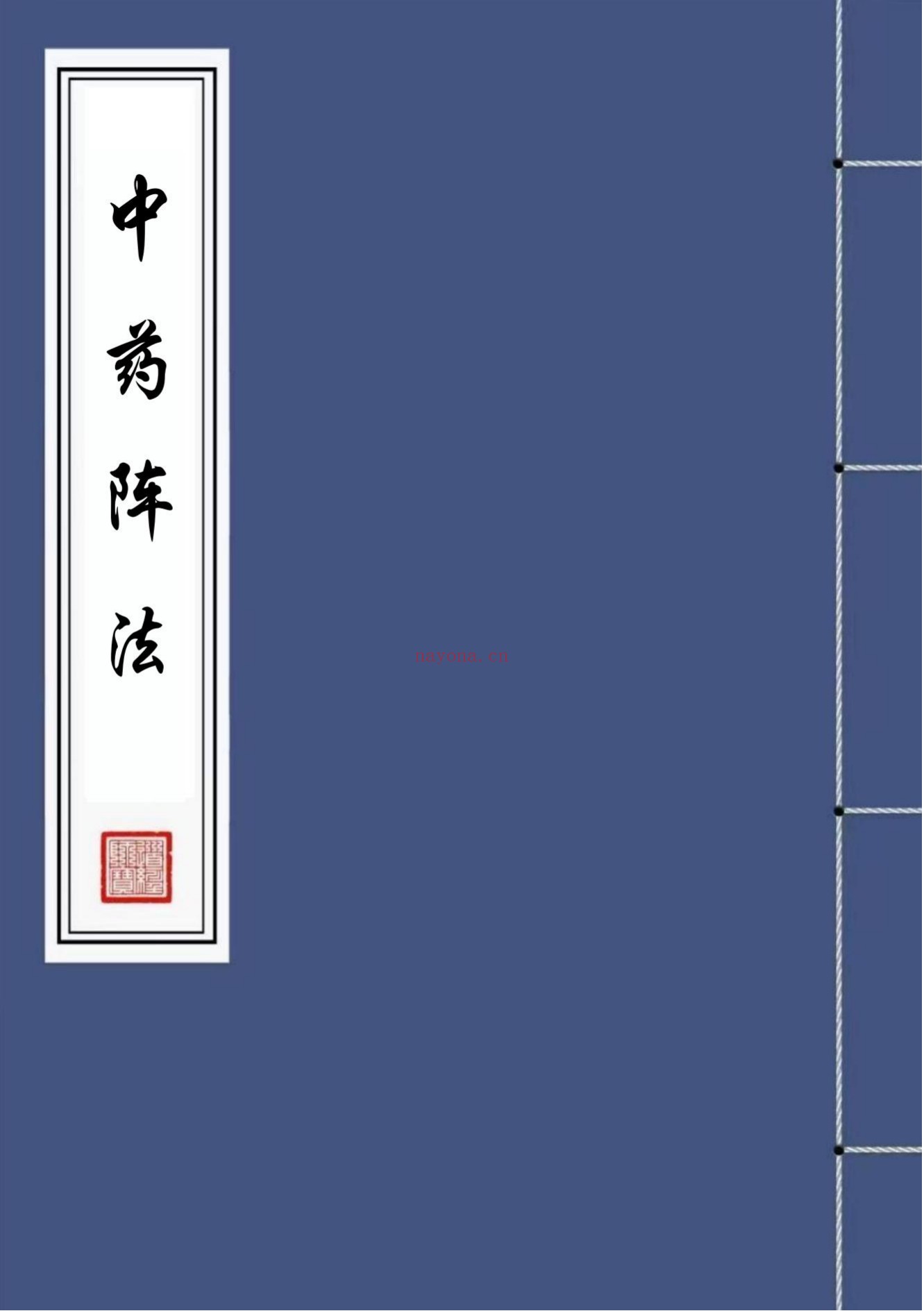 中药阵法 上下册