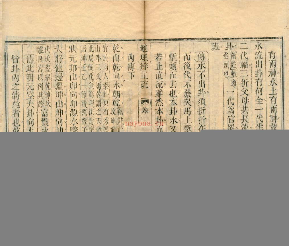 地理辨正疏五卷