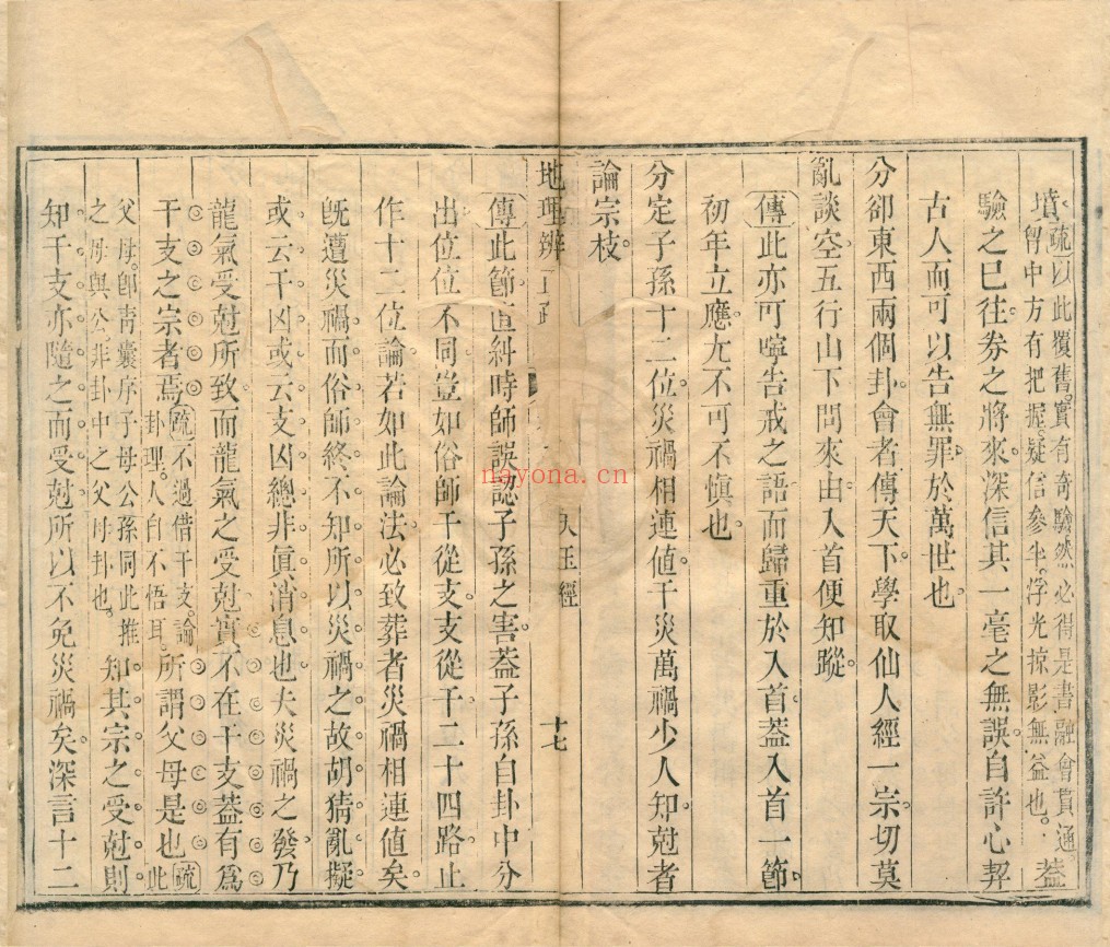 地理辨正疏五卷