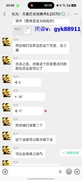 化元《先天天医点打治病术》（视频2集+文档）
