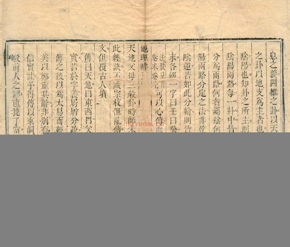 地理辨正疏五卷