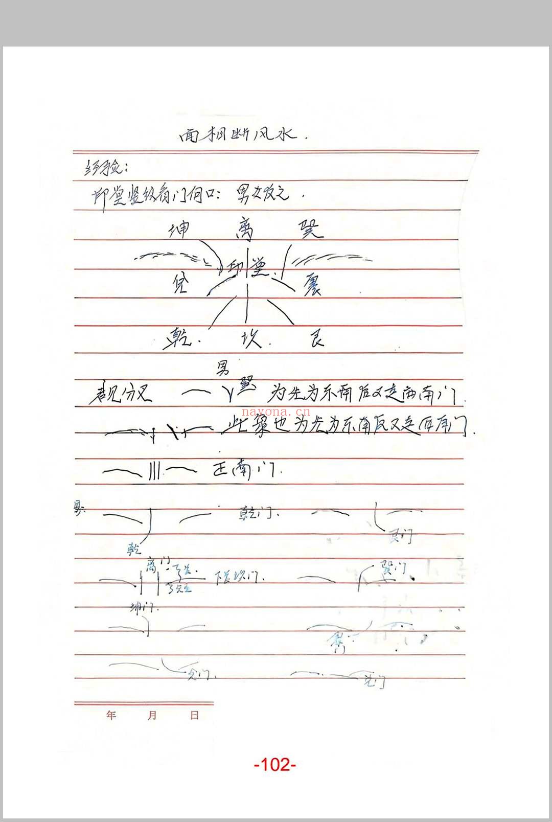面相过三关秘笈笔记