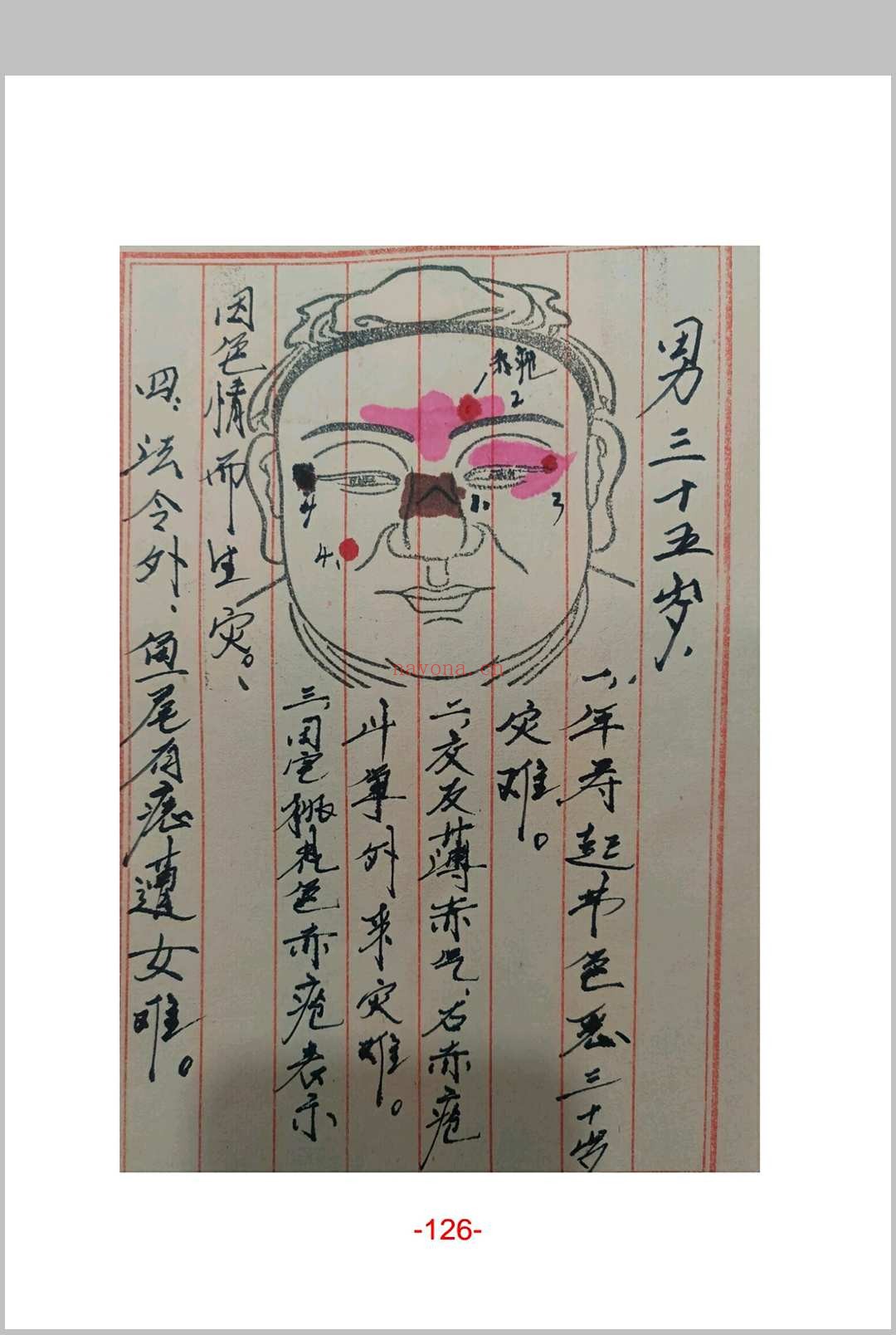 面相过三关秘笈笔记