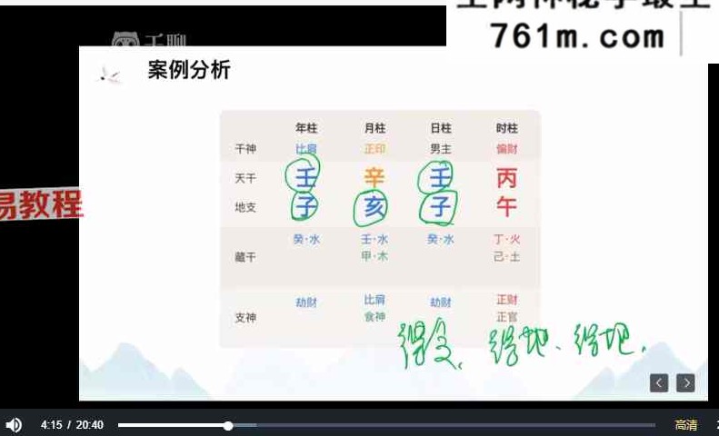 善德《八字实战课》34集视频