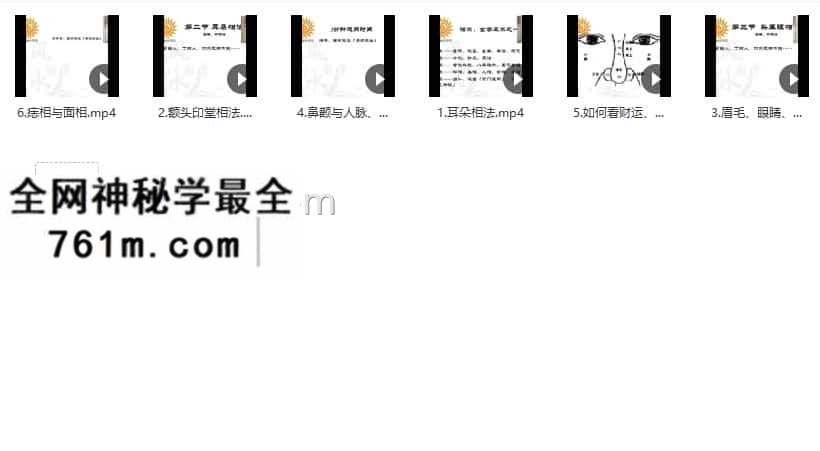 林树炫观相知心6天速识法 面相学视频6集
