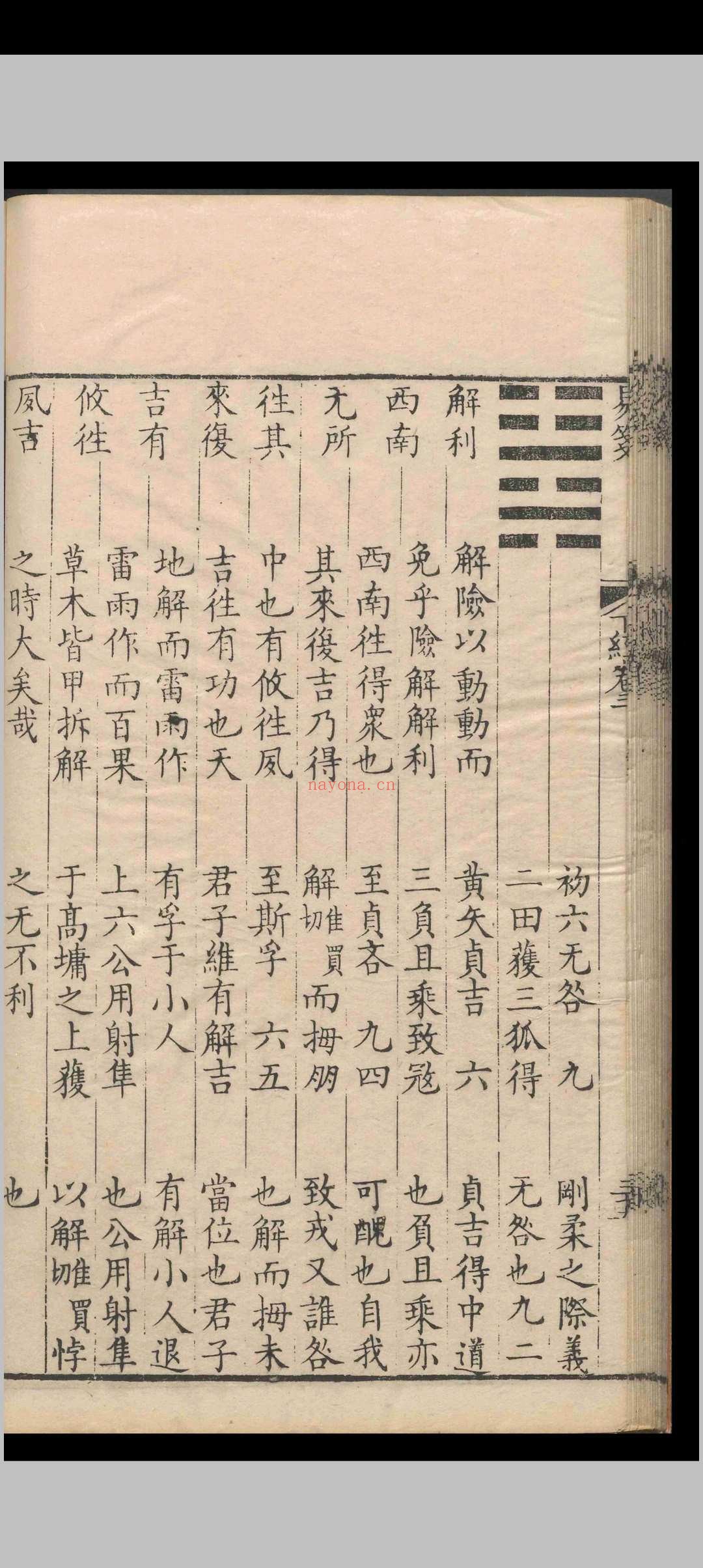 定斋书笺(易笺).八卷.首一卷.陈法.清乾隆三十年