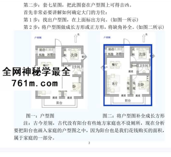 八宅派七星现代阳宅风水断诀 10页