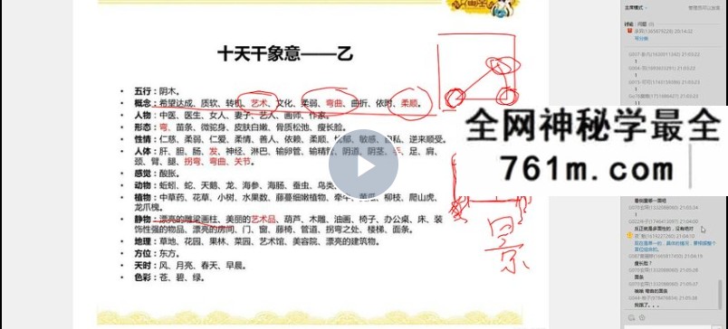 正藩堂道家(武当天一道长)阴盘奇门遁甲风水2016年高级培训班内部教学视频
