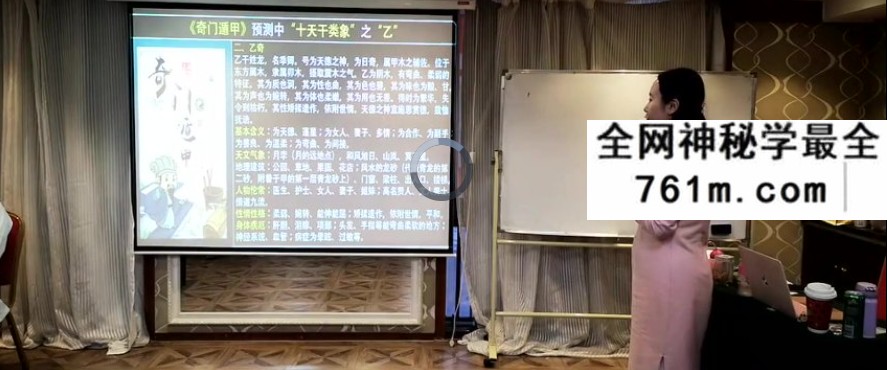 道家秘传奇门遁甲面授班 全程录像12集视频