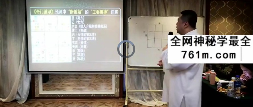 道家秘传奇门遁甲面授班 全程录像12集视频