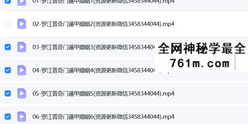 罗江普奇门遁甲婚姻30集