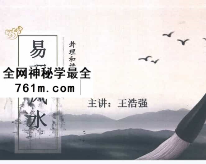 王浩强 易理风水226p