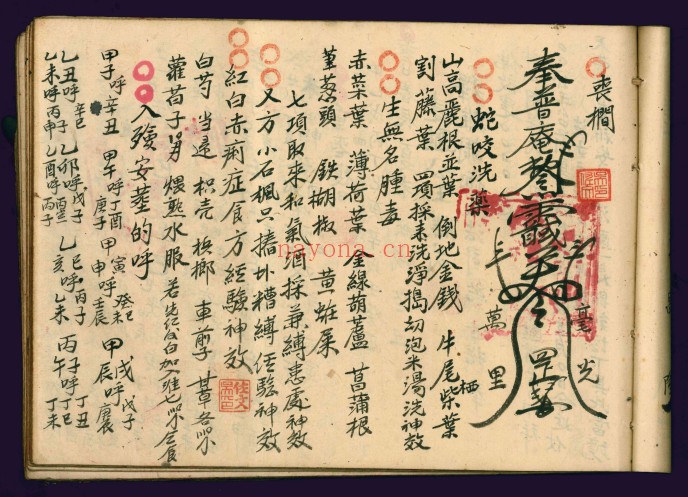 祝由古籍古传书字治病要法117页PDF 祝由秘法