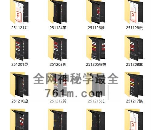 25 年 执象乾坤 周易经占六十四卦讲解视频160集+课件