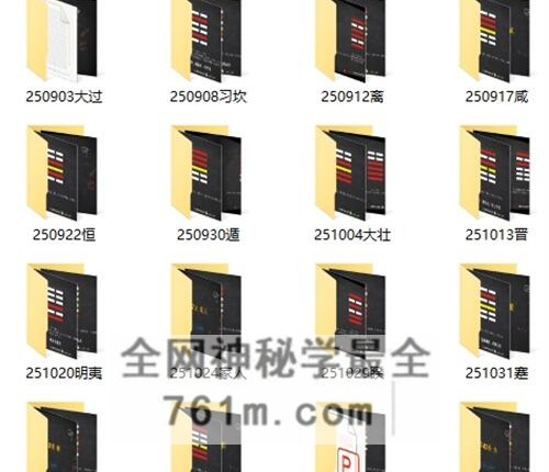 25 年 执象乾坤 周易经占六十四卦讲解视频160集+课件