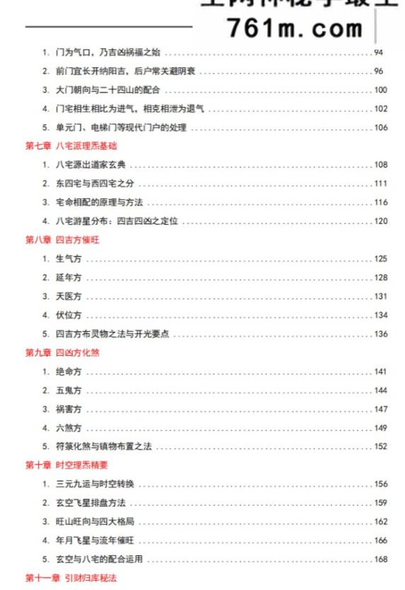 易朴 合昱《道家归炁阳宅催旺秘诀》297页 电子书