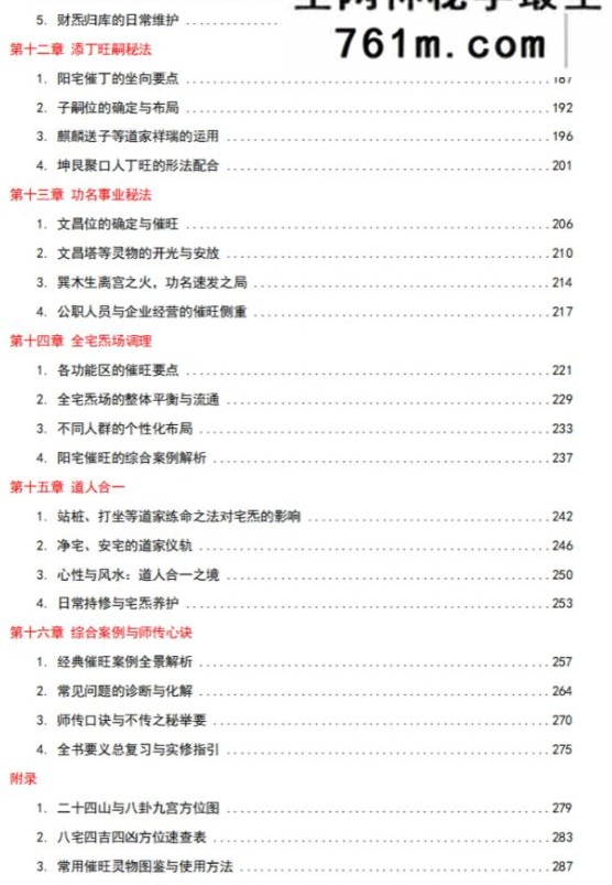 易朴 合昱《道家归炁阳宅催旺秘诀》297页 电子书