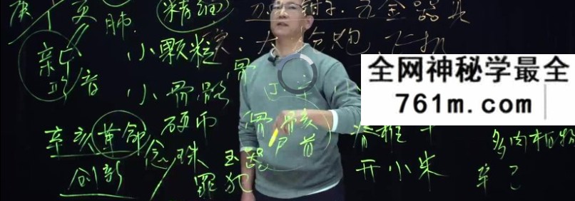 一恒老师2021年最新《奇门意向思维》高清35集