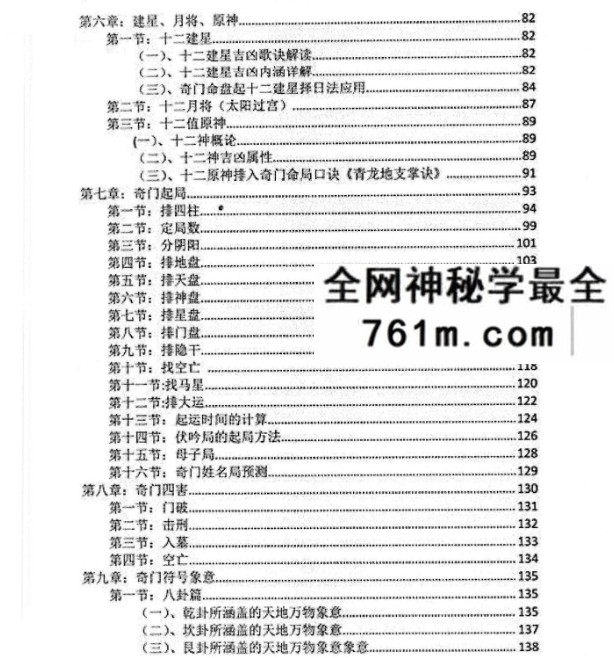 童坤元-《奇门终身命局》PDF电子书道家阴盘奇门遁甲终身命局 奇门遁甲命理解读 阴盘奇门化解调理255页