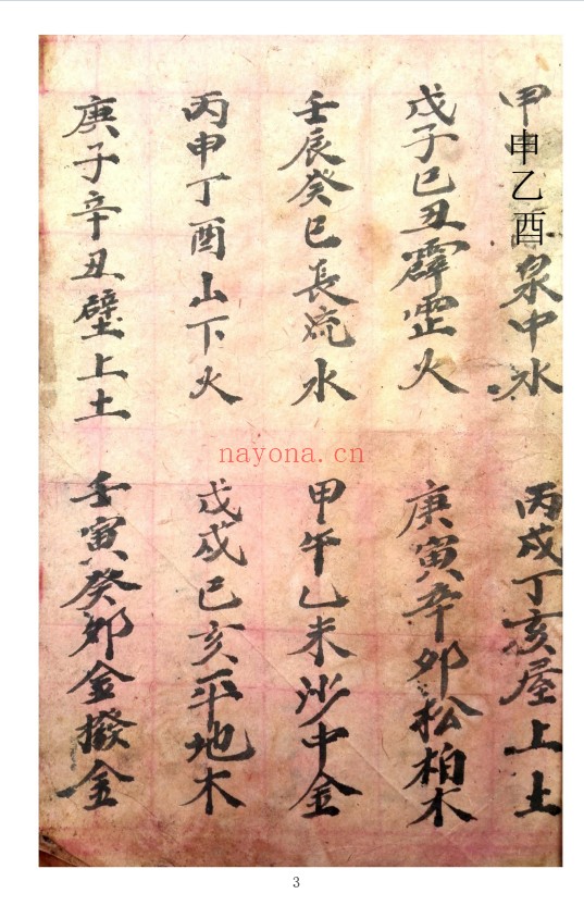 古籍杨公造葬须知李银藩抄本22筒子页PDF 阴宅秘本