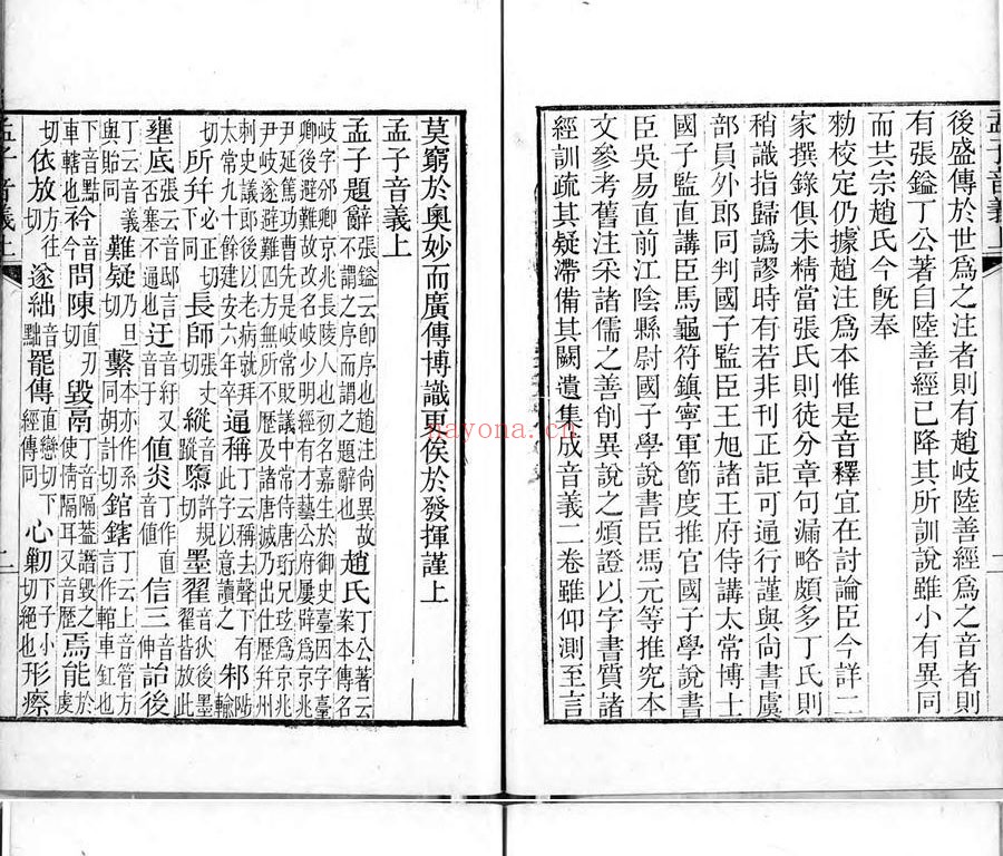 孟子赵氏注.十四卷.音注二卷.汉.赵岐撰.宋.孙奭撰.清乾隆46年周嘉猷韩岱云等刊本.灰度胶片 101.9M 爱古籍