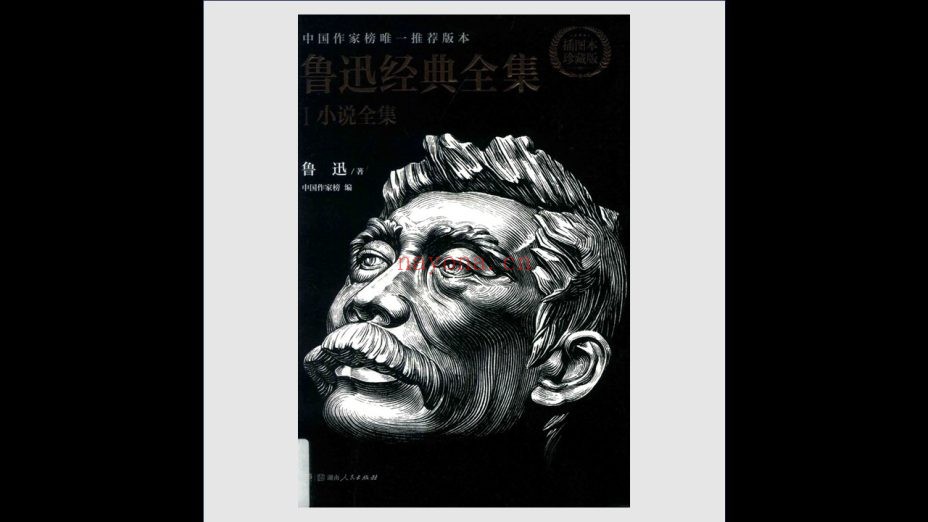 《鲁迅经典全集·插图本珍藏版》全4卷 湖南人民出版社2015