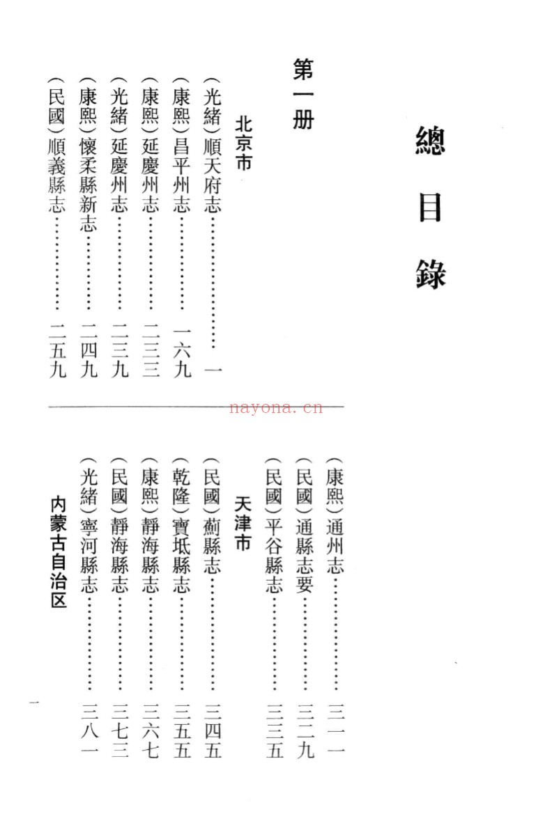 地方志灾异资料丛刊 第1编（全12册）PDF电子版