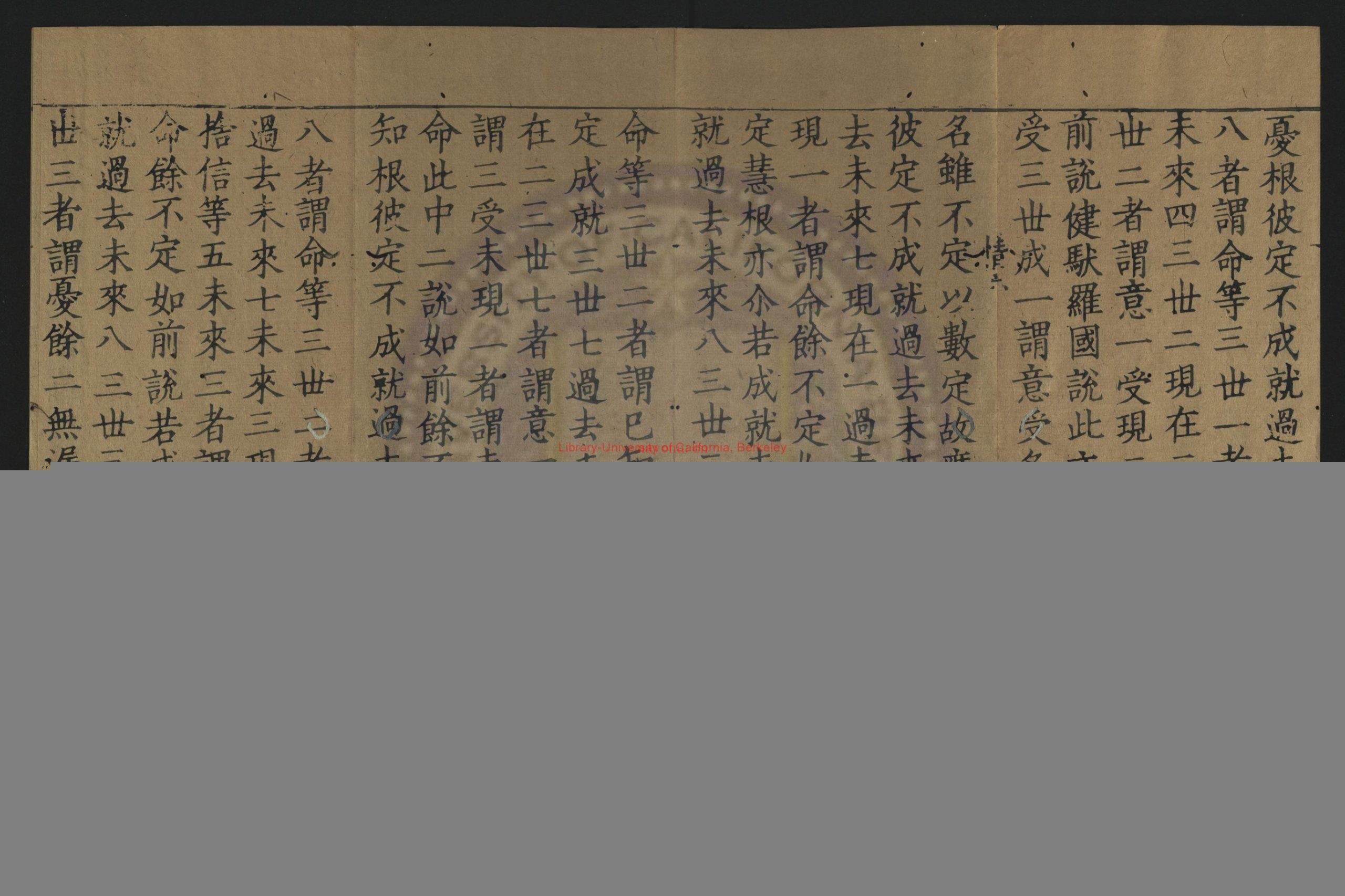 阿毗达磨大毗婆沙论_（唐）释玄奘译_明万曆间刻清乾隆二年(1737)重修清光绪六年(1880)补刻印本