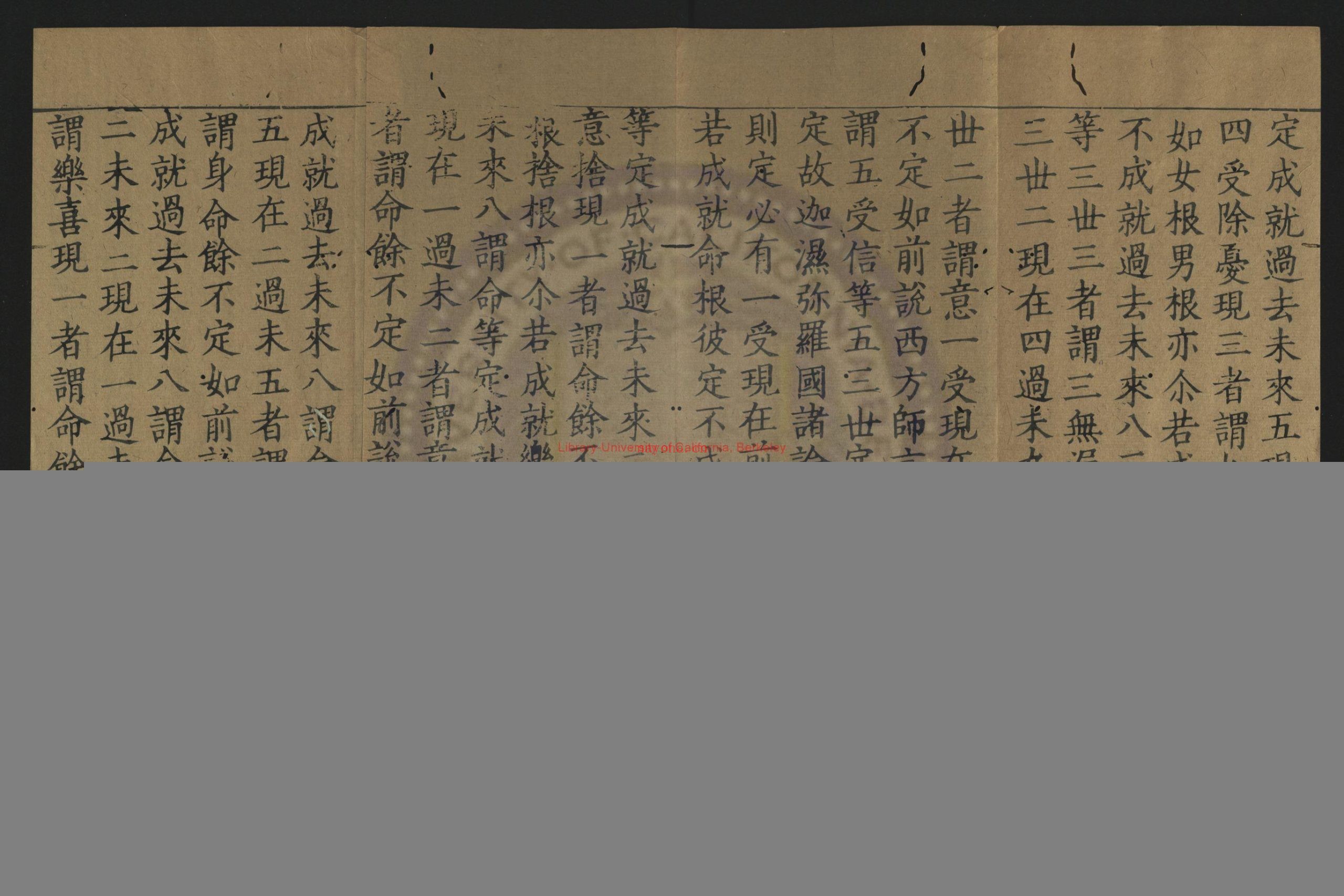 阿毗达磨大毗婆沙论_（唐）释玄奘译_明万曆间刻清乾隆二年(1737)重修清光绪六年(1880)补刻印本