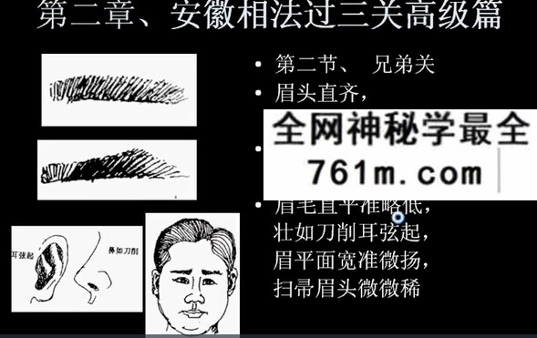 安徽相法 初级+高级 实战视频课程