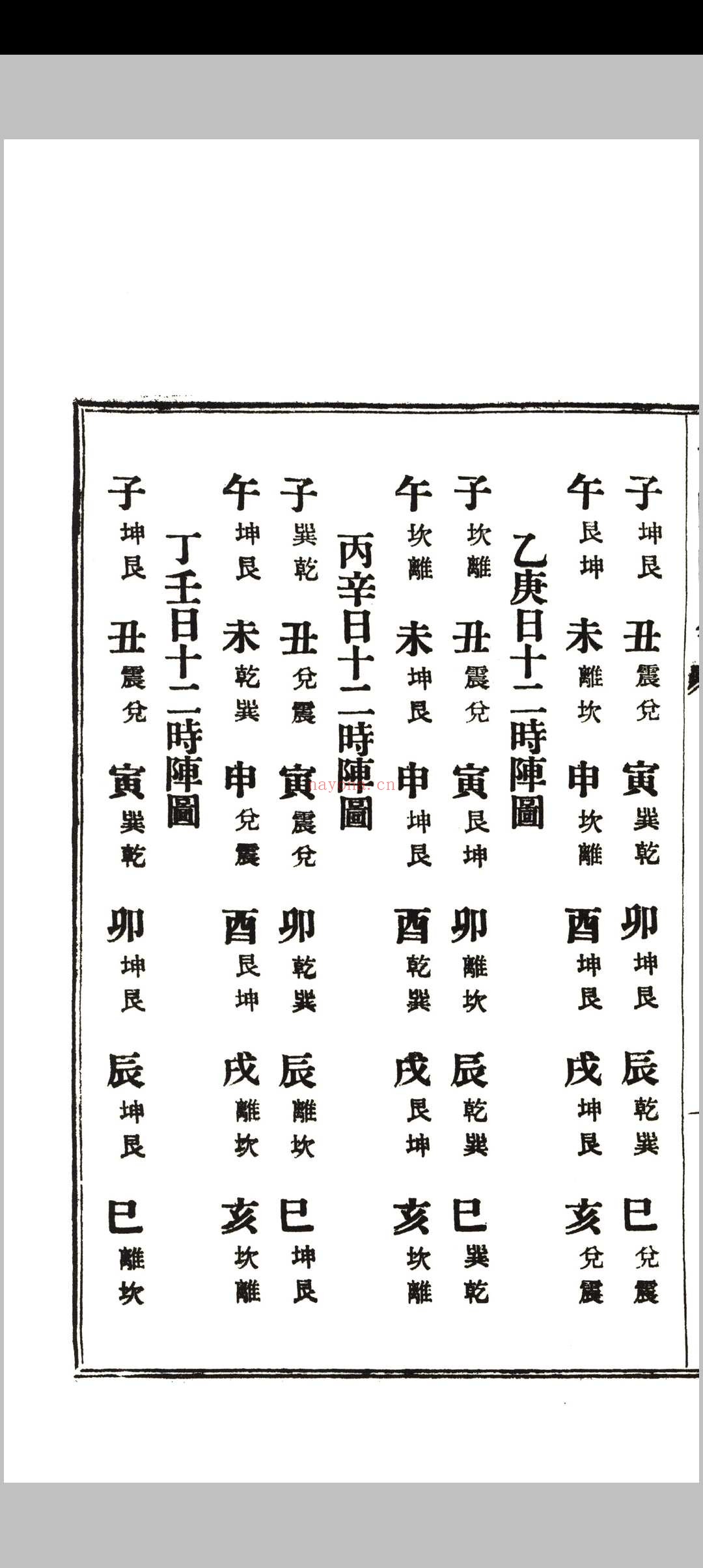 《奇门阐易》初集四卷、二集二卷全.韦汝霖着.中央刻经院印