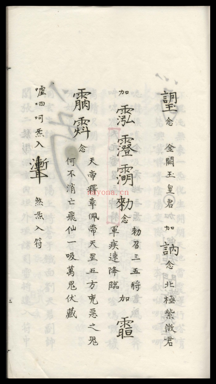 洞神刘天君祛治法秘（3册）