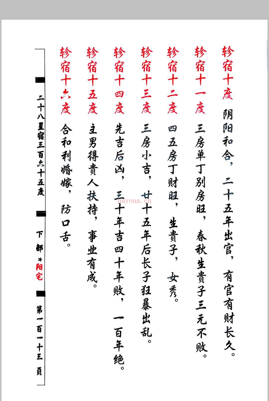 杨救贫-杨公分金立向