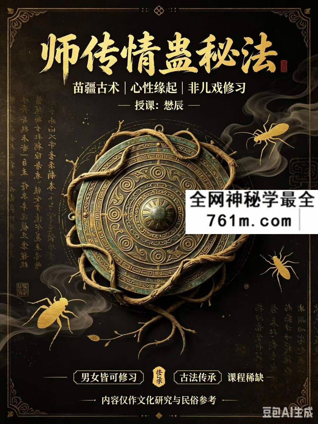 懋辰 师传情蛊术