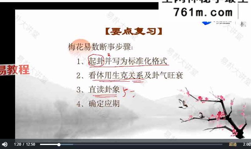 易朴《梅花易数实战案例精讲》18集视频