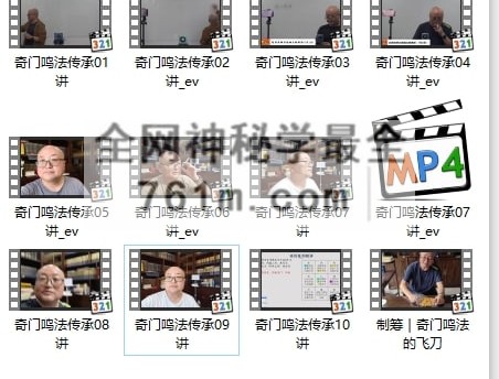 陈春林鸣法奇门传承班11集视频