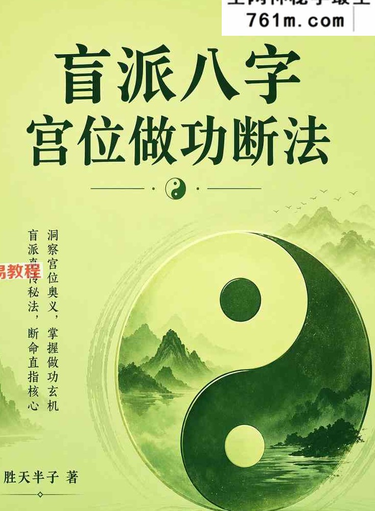 胜天半子-盲派八字宫位做功断法-270页