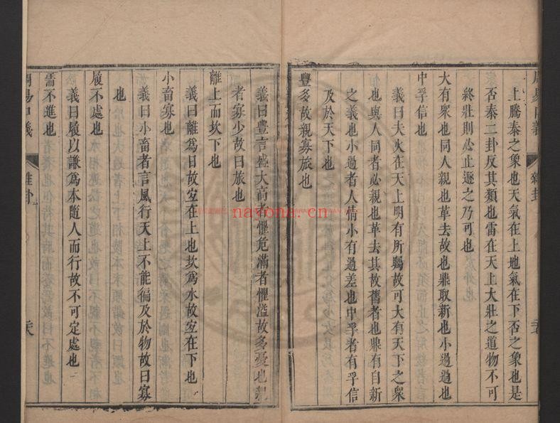 安定先生周易口义_(宋)倪天隐撰_清康熙间(1662-1722)重刊本