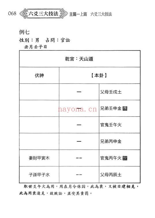 黎光六爻三大技法497页PDF 六爻教程