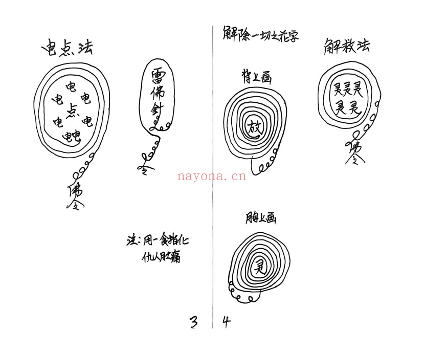 真武华光大帝日常授法记录51双页PDF 道家秘法
