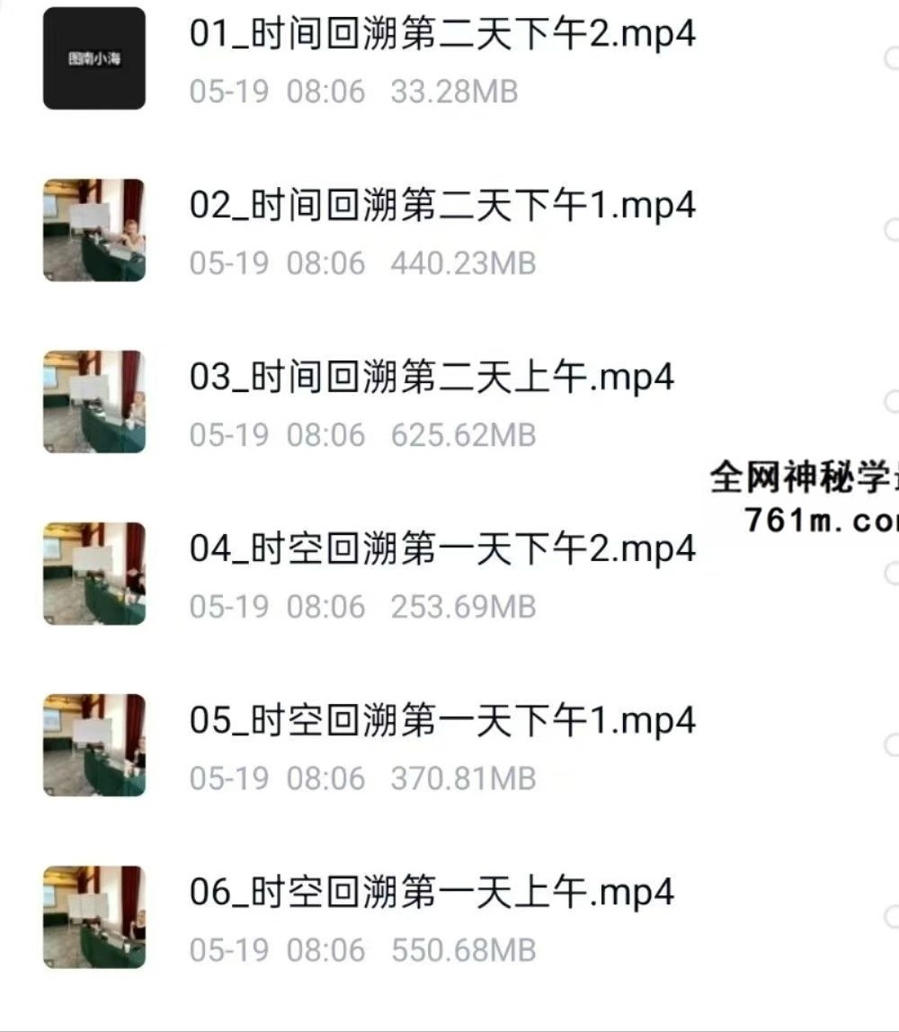 时空回溯6集