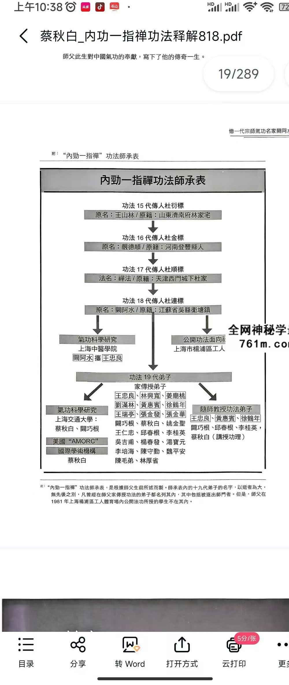蔡秋白 内功一指禅功法释解289页