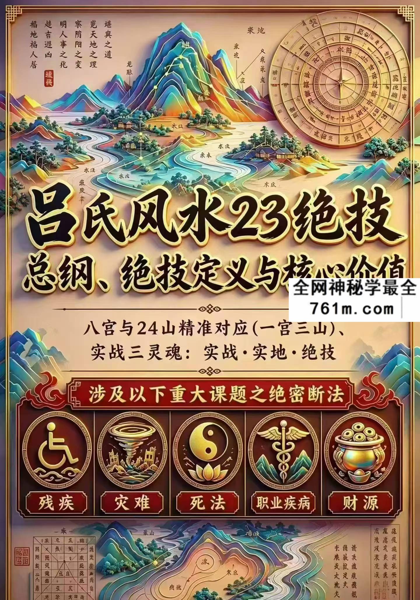 吕氏风水23绝技 完整全书 原版pdf