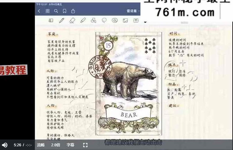 月塔塔塔Lumina 从0开始的雷诺曼教学 视频42集