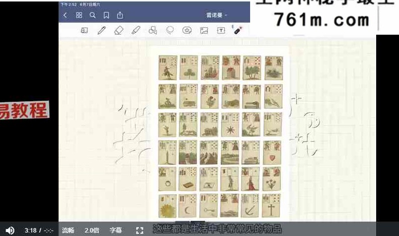 月塔塔塔Lumina 从0开始的雷诺曼教学 视频42集