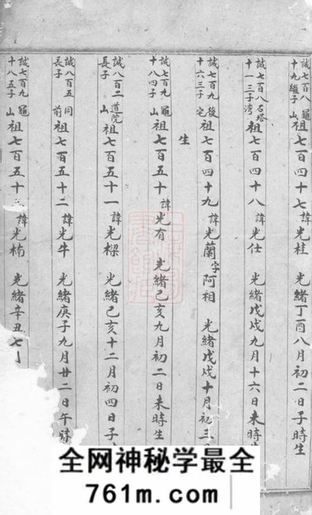 浦阳浦阳项氏宗谱十四卷