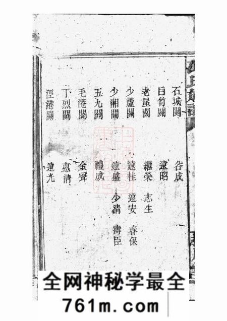 巴陵扶风堂万氏族谱三十卷